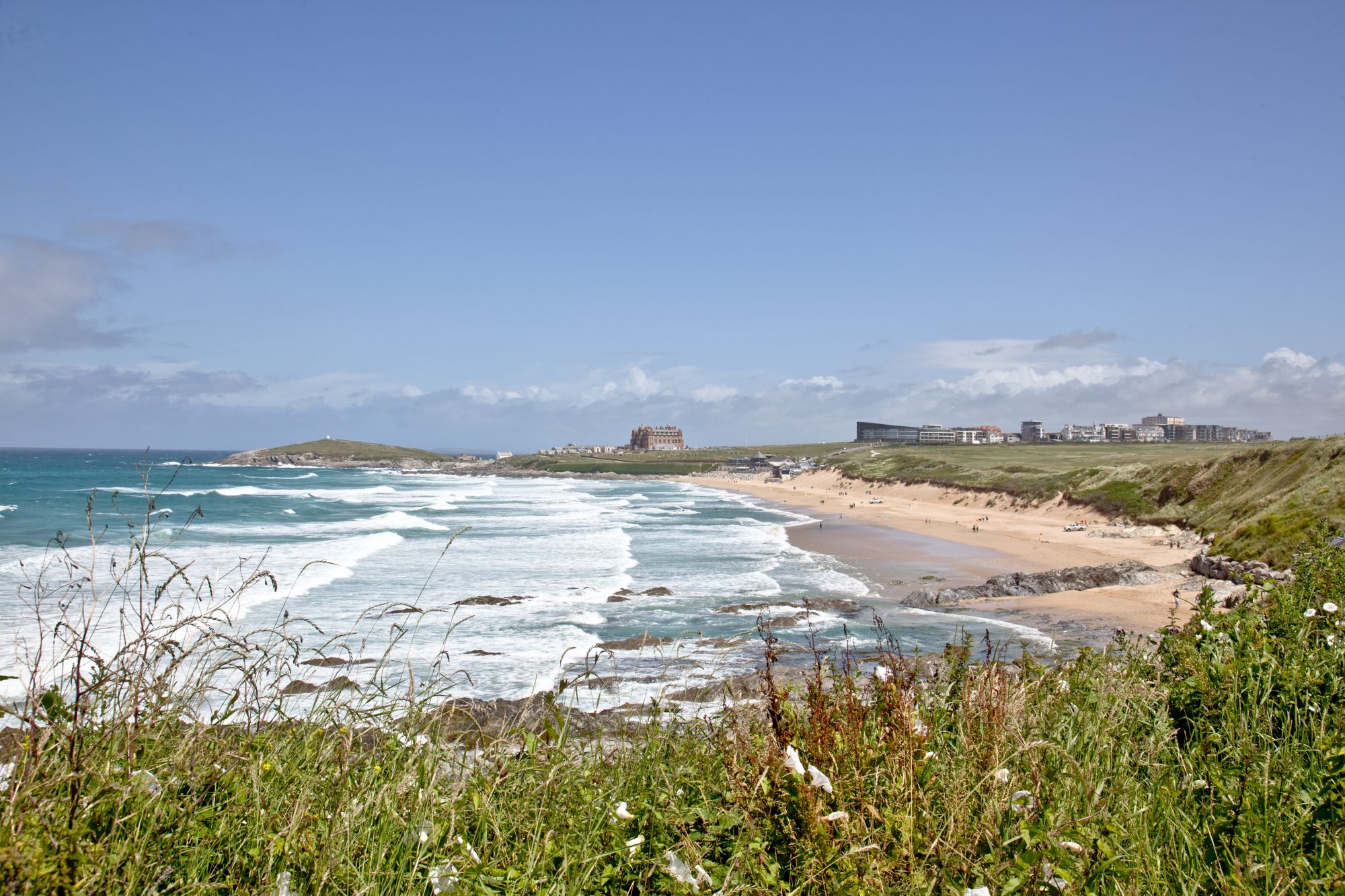 Fistral beach view
