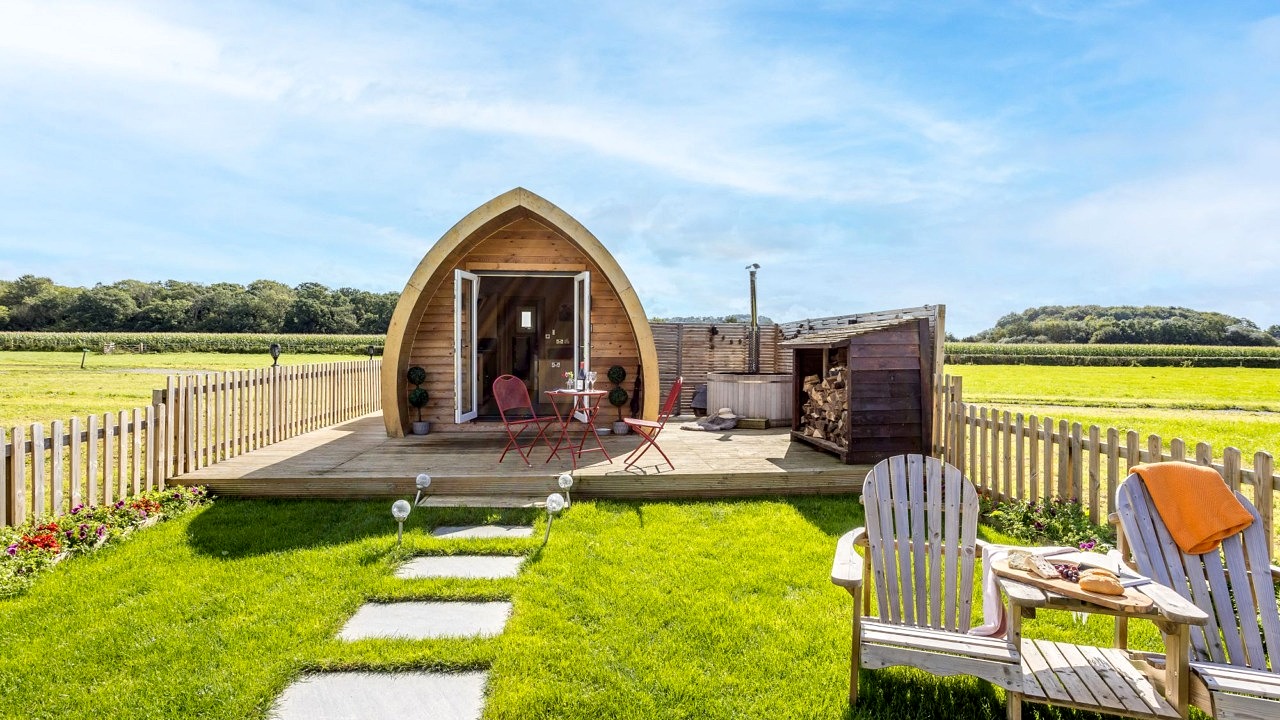 cathedral view glamping wells