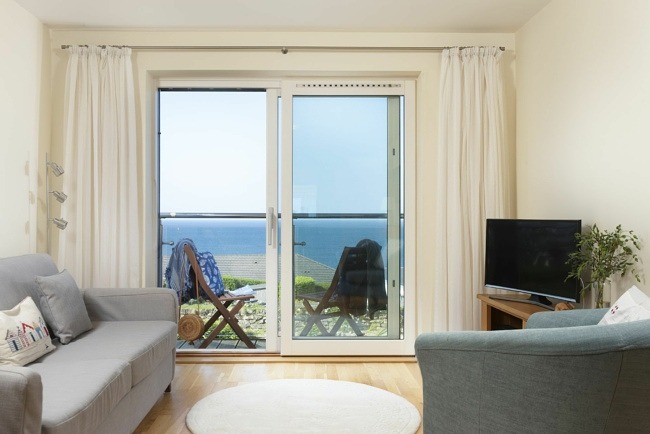 Sofas, TV, Balcony-15 The Sands