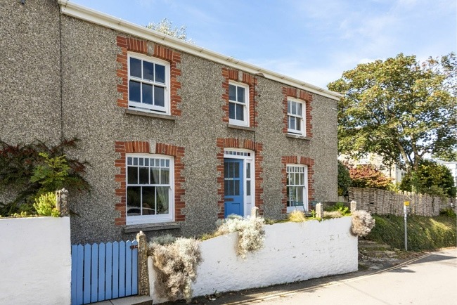 Front door to the property - Trevethen Cottage