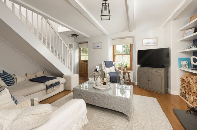 Comfortable living room - 1 The Cottages, Ludgvan