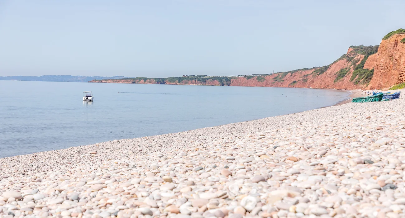 Budleigh Salterton Beach in Devon