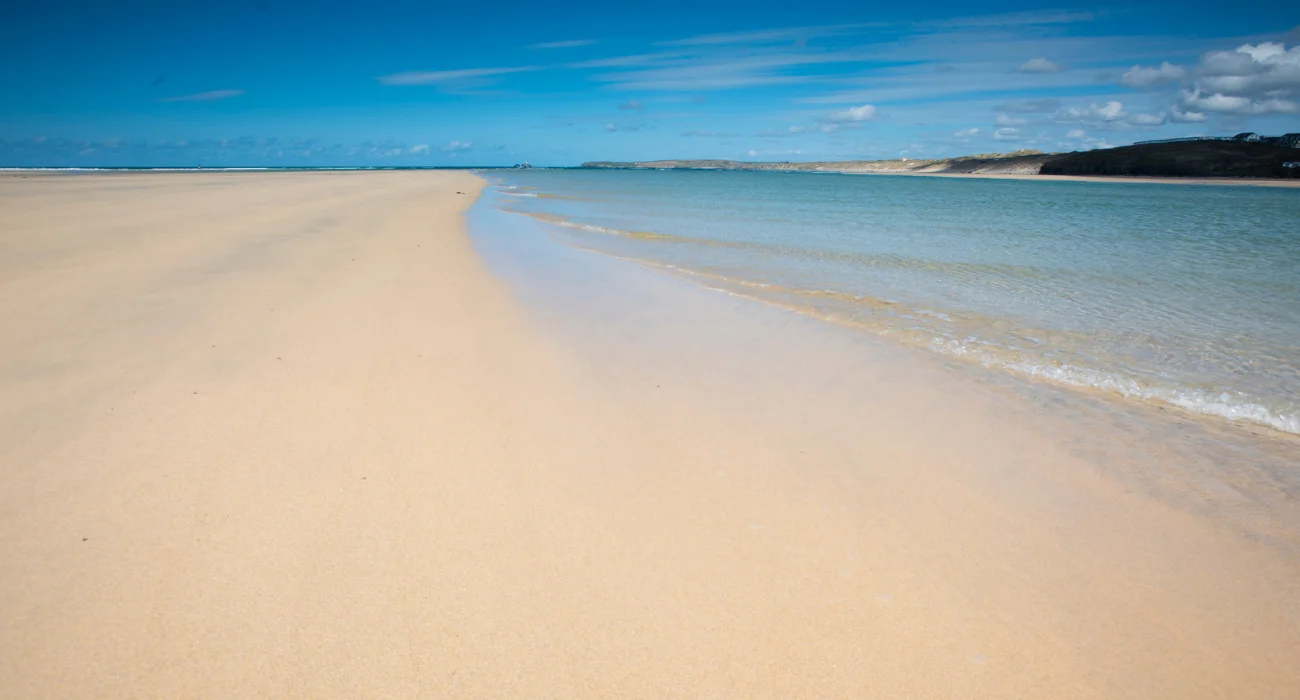 Porthkidney Sands in Cornwall