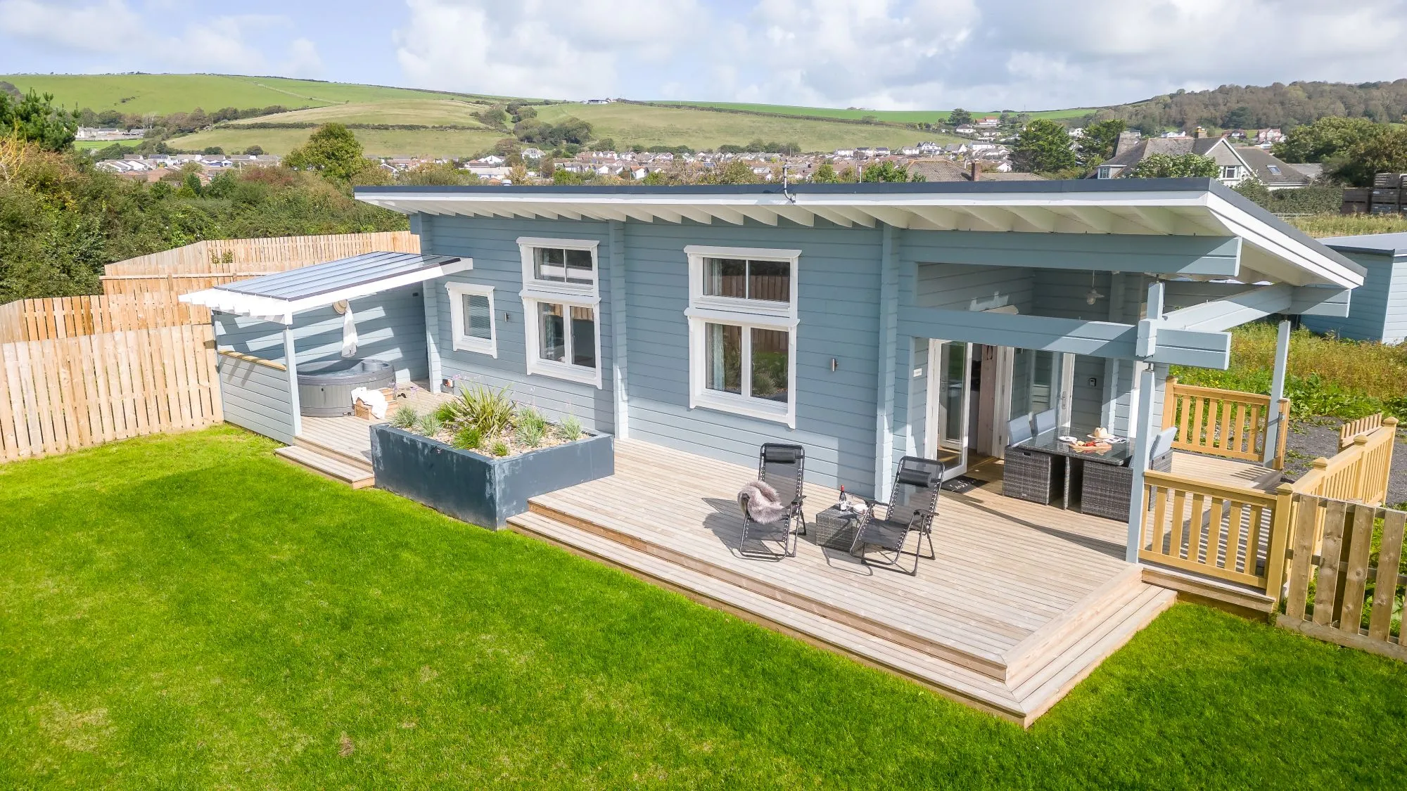 middle thorne lodge at great field lodges in Devon
