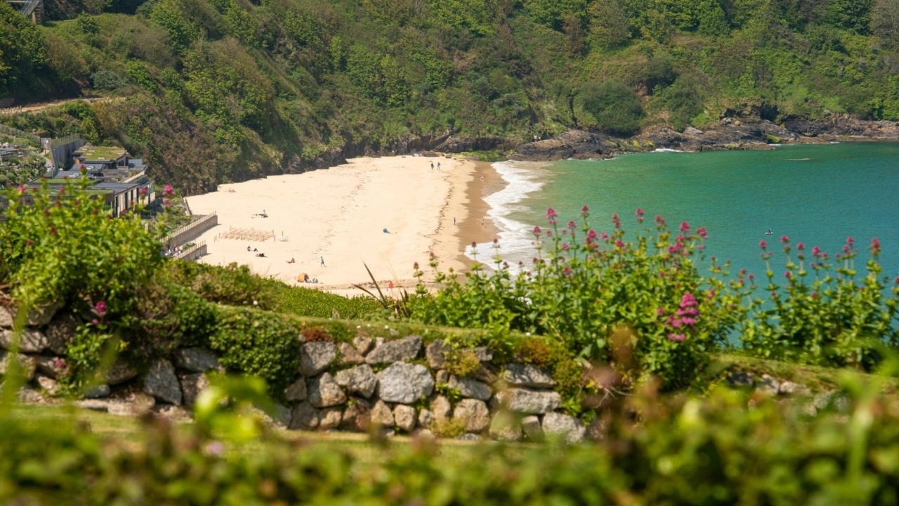 View over Carbis Bay Beach