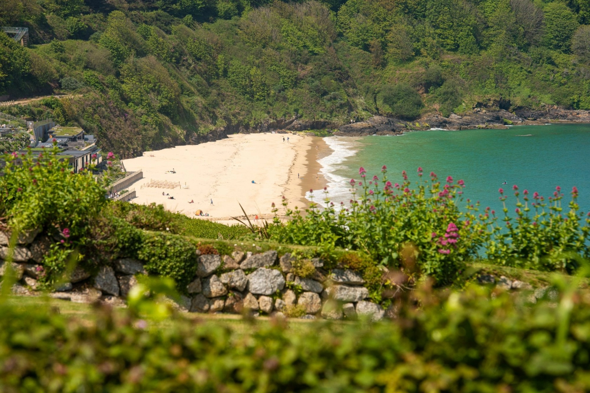 View over Carbis Bay Beach