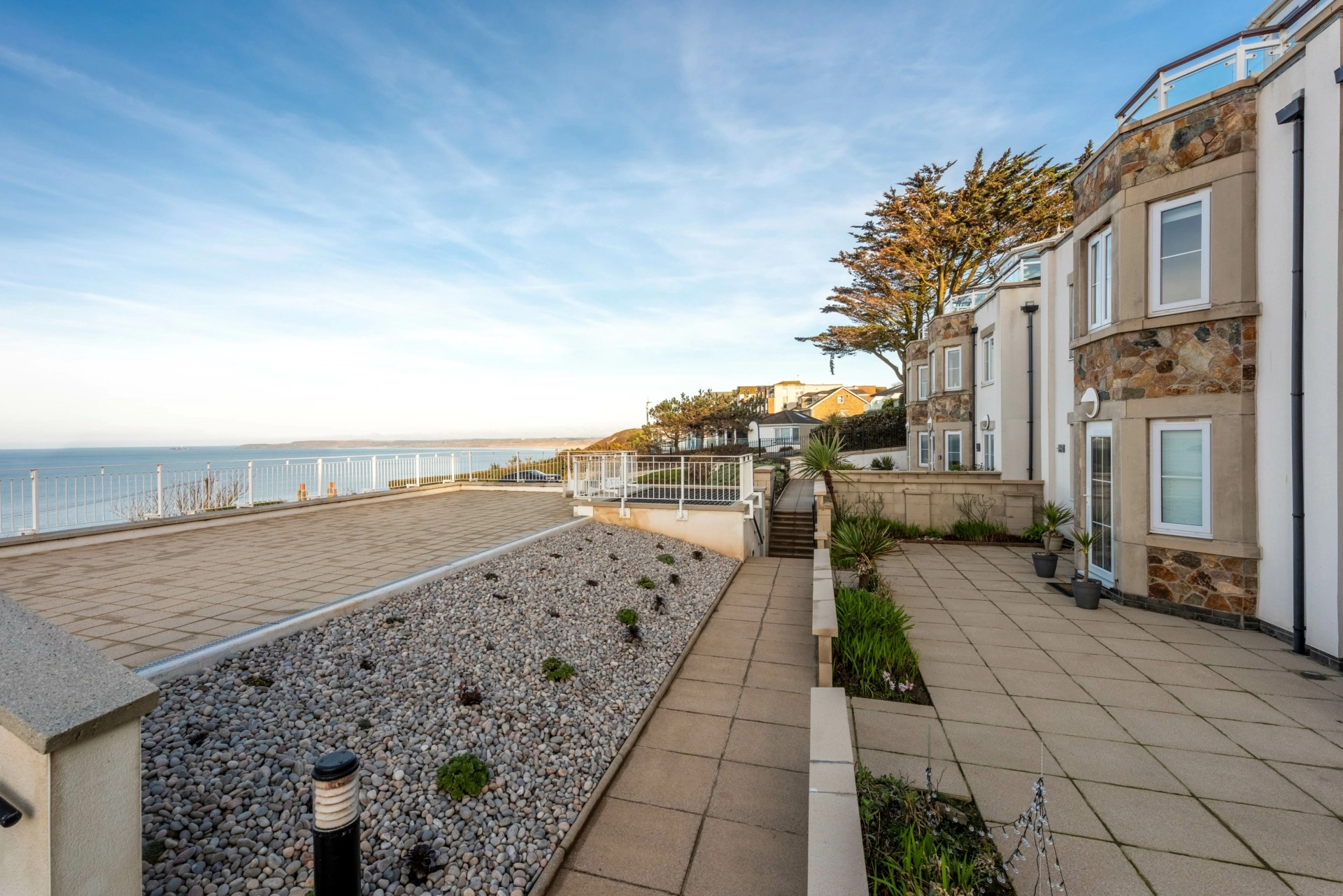 Compass Point development in Carbis Bay is just 10 minutes walk from the beach
