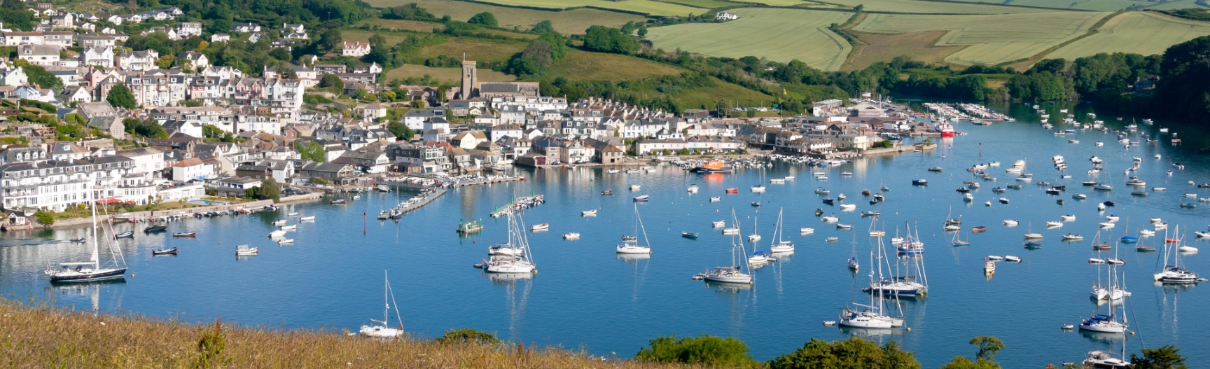 View of Salcombe and Kingsbridge Estuary