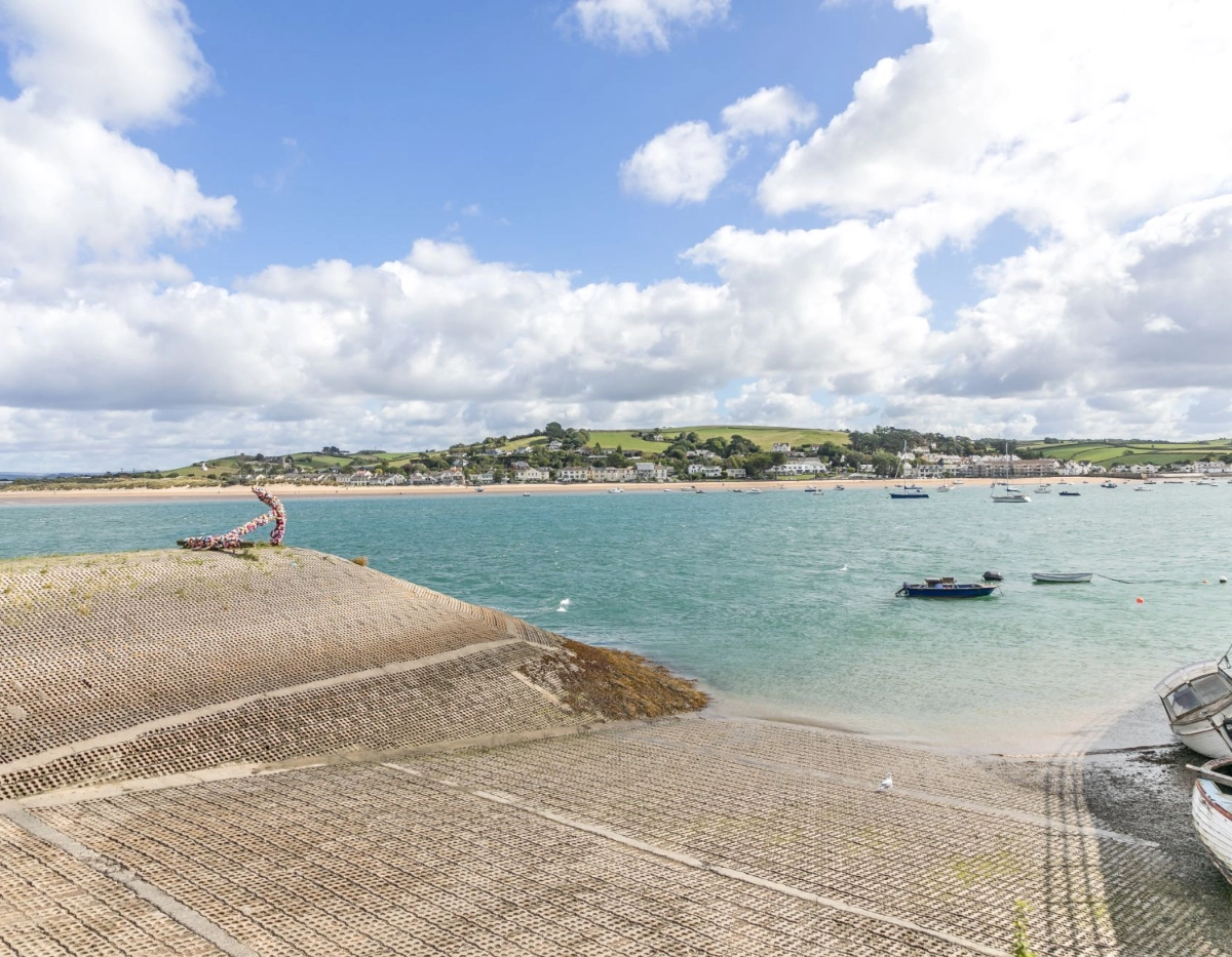 Appledore in North Devon overlooking the River Taw