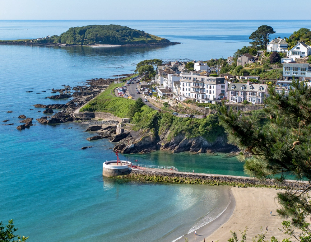 The picturesque town of Looe in South Cornwall