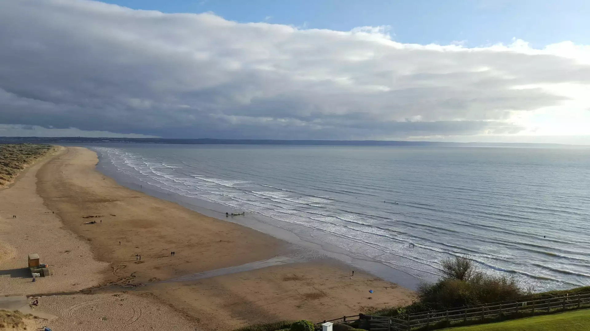 Saunton Sands on the North Devon coast