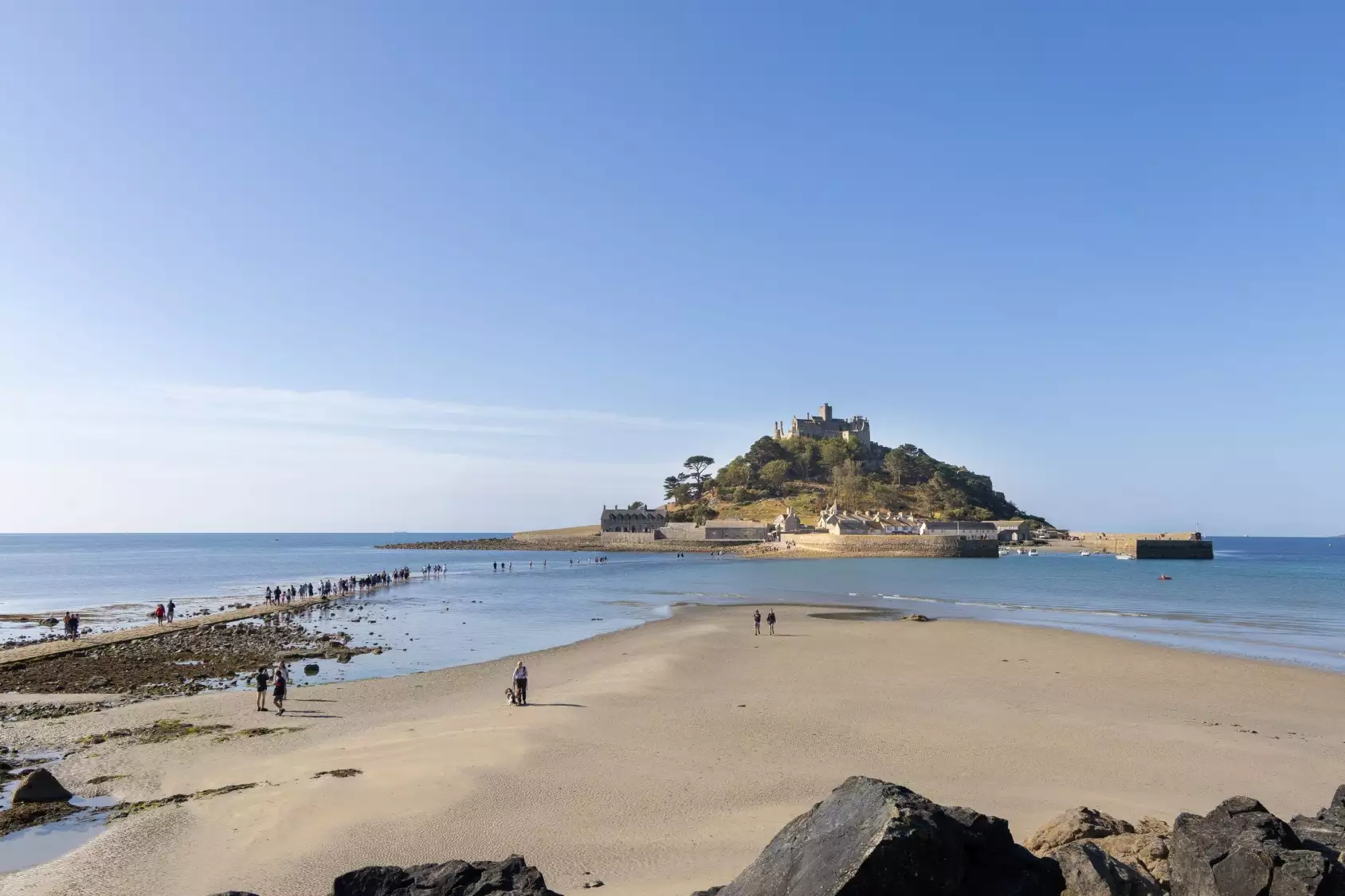 Discovering St Michael's Mount in Marazion, Mount's Bay, Cornwall